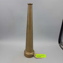 Vintage 10" Solid Brass Fire Hose Nozzle