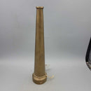 Vintage 10" Solid Brass Fire Hose Nozzle (SAL)