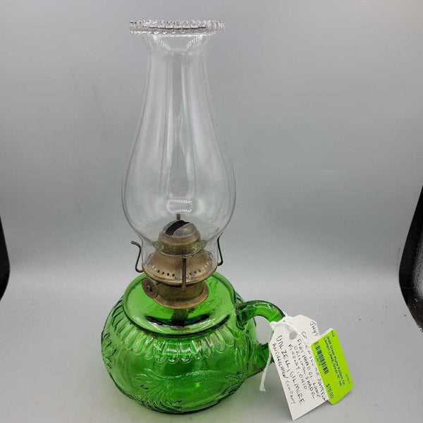 Green Plume Pattern Oil Lantern (JH49)