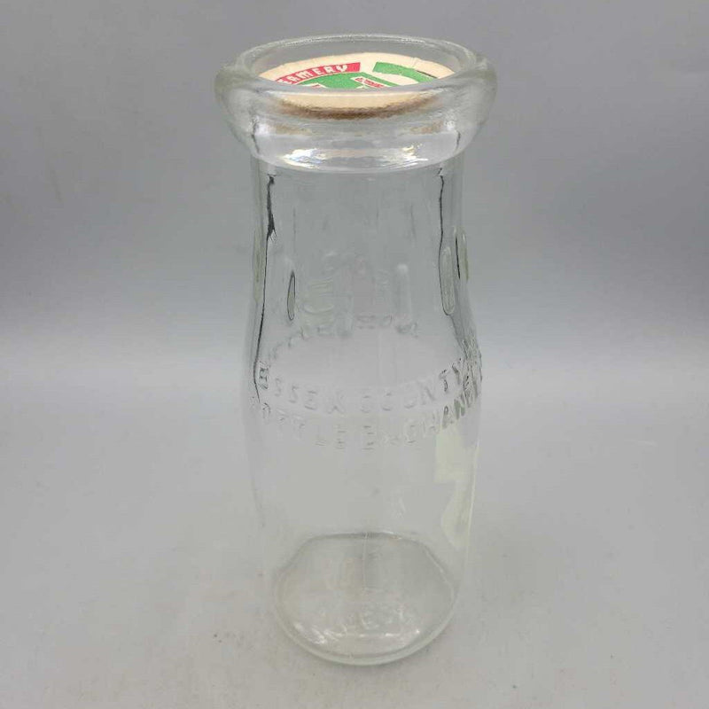 Essex County 1/2 pint milk bottle (JAS)