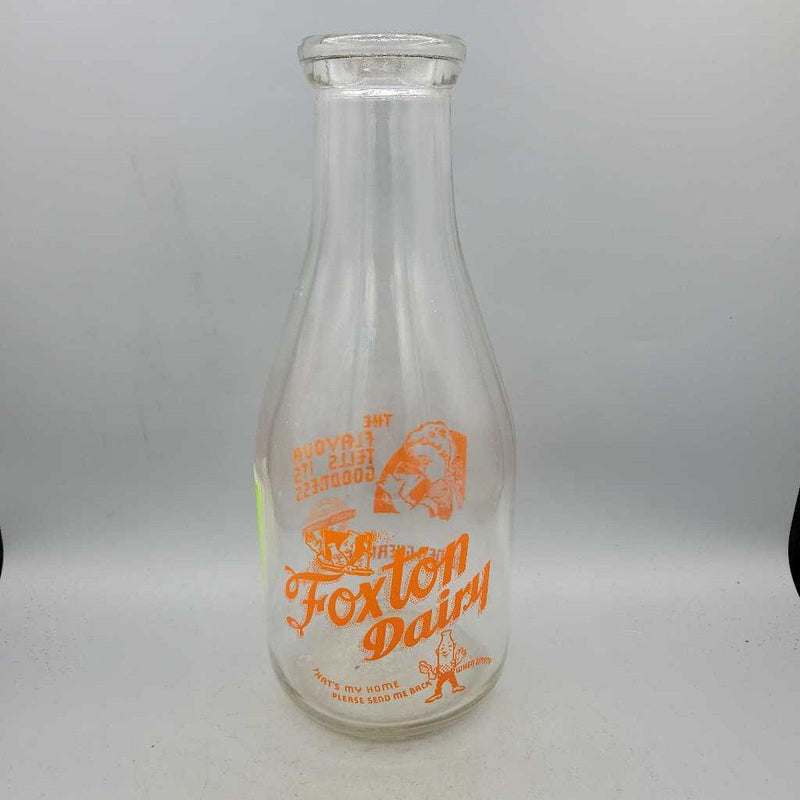 Foxton Dairy Milk Bottle Quart Wingham (YVO) 410