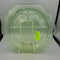 Uranium Glass Divided Plate (YVO) 410