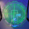 Uranium Glass Divided Plate (YVO) 410