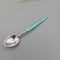 Enamelled Sterling Silver spoon (JAS)