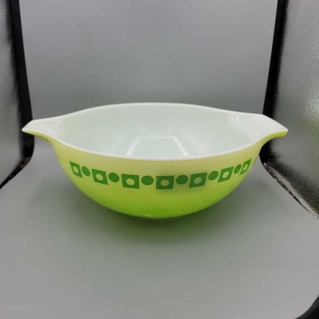 Promotional Green Pyrex large bowl