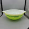 Promotional Green Pyrex large bowl