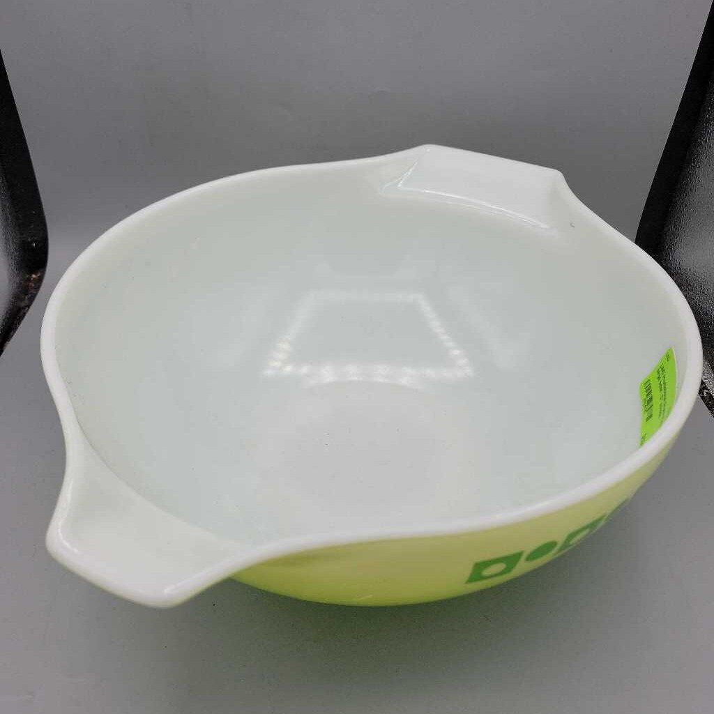 Promotional Green Pyrex large bowl