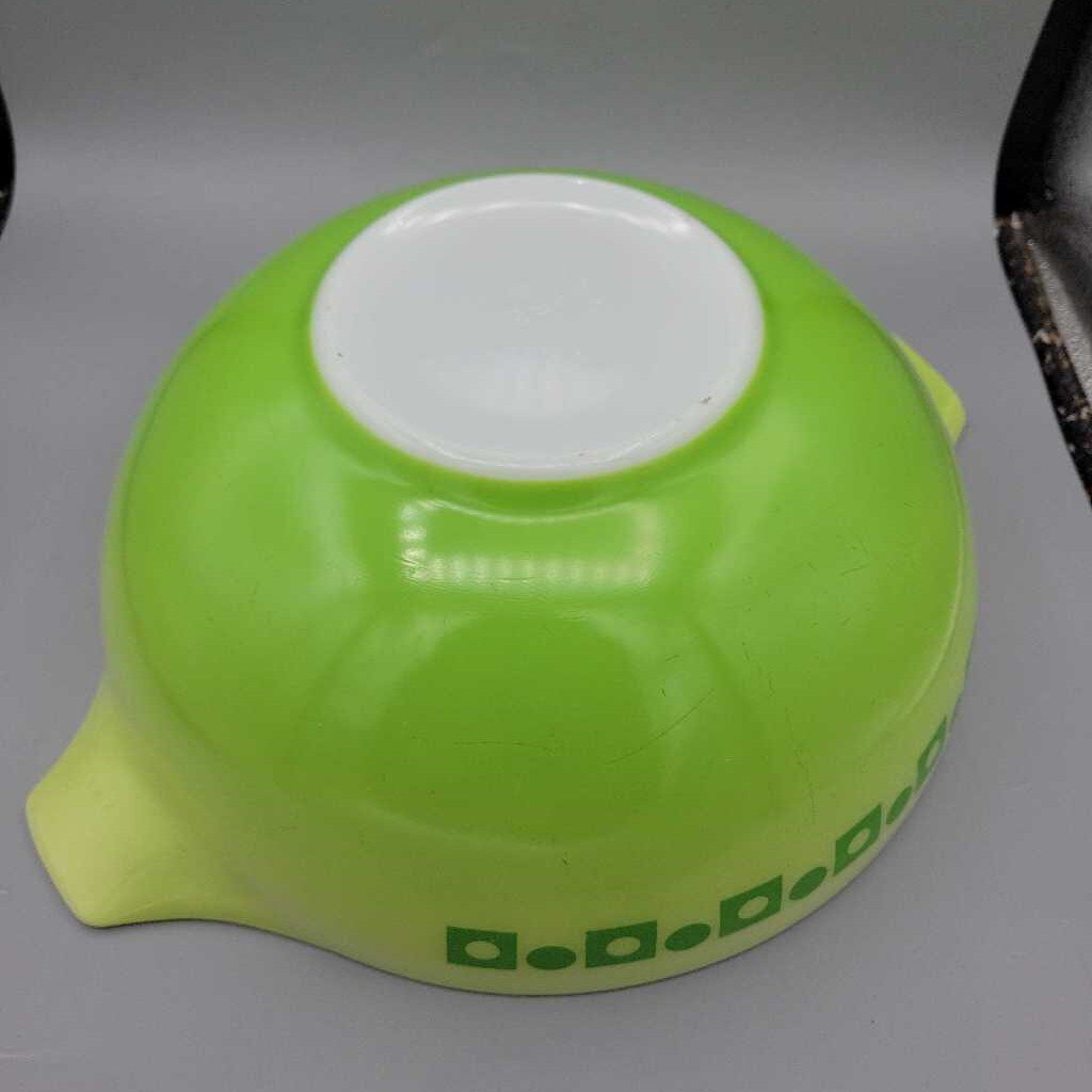 Promotional Green Pyrex large bowl