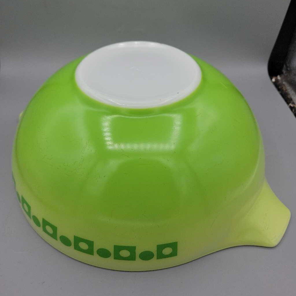 Promotional Green Pyrex large bowl