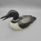 Signed wooden Carved Loon (DEB)