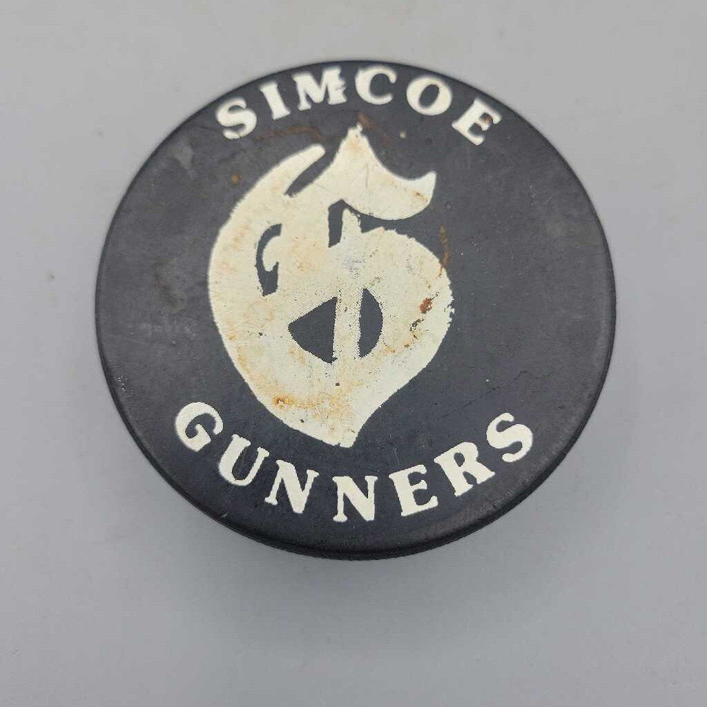 Simcoe Gunners OHA Hockey Puck (JAS)