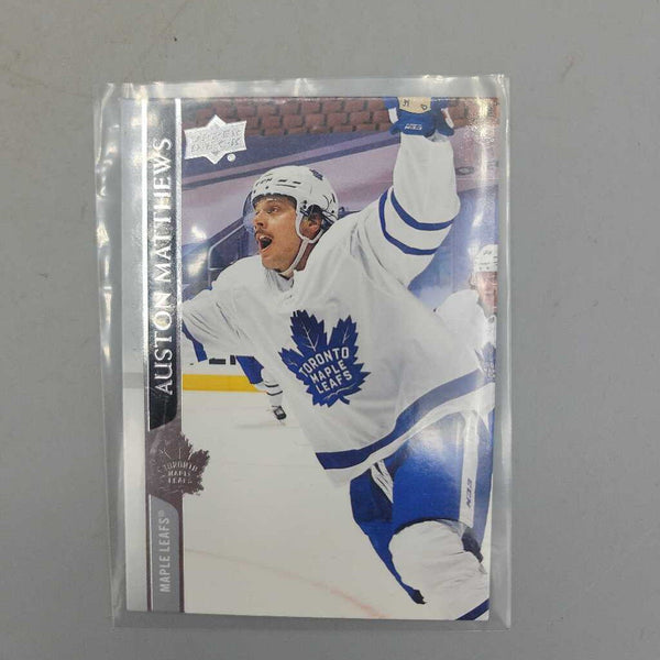 2021 Upper Deck Auston Matthews Card 419 (JAS)