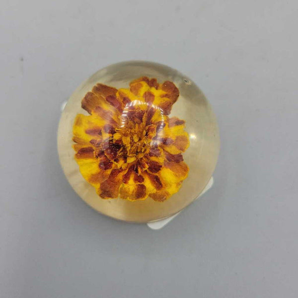 acrylic Paperweight Flower (JAS)