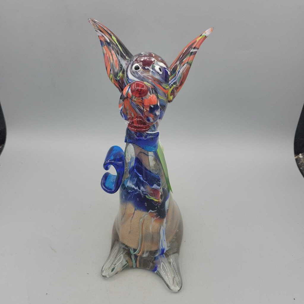 Art Glass Dog (DMG) 9322