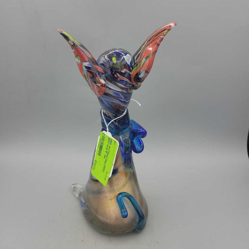 Art Glass Dog (DMG) 9322