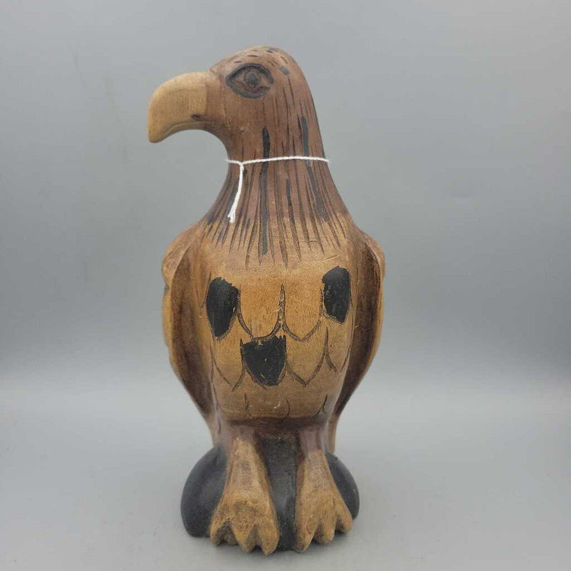 Hand Carved Wooden Eagle (BS)