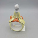 Lady Figure Napkin Ring (JAS)