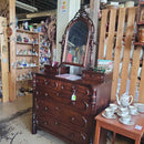 Walnut Renaissance Revival Style Dresser 1870's (NS) 4187