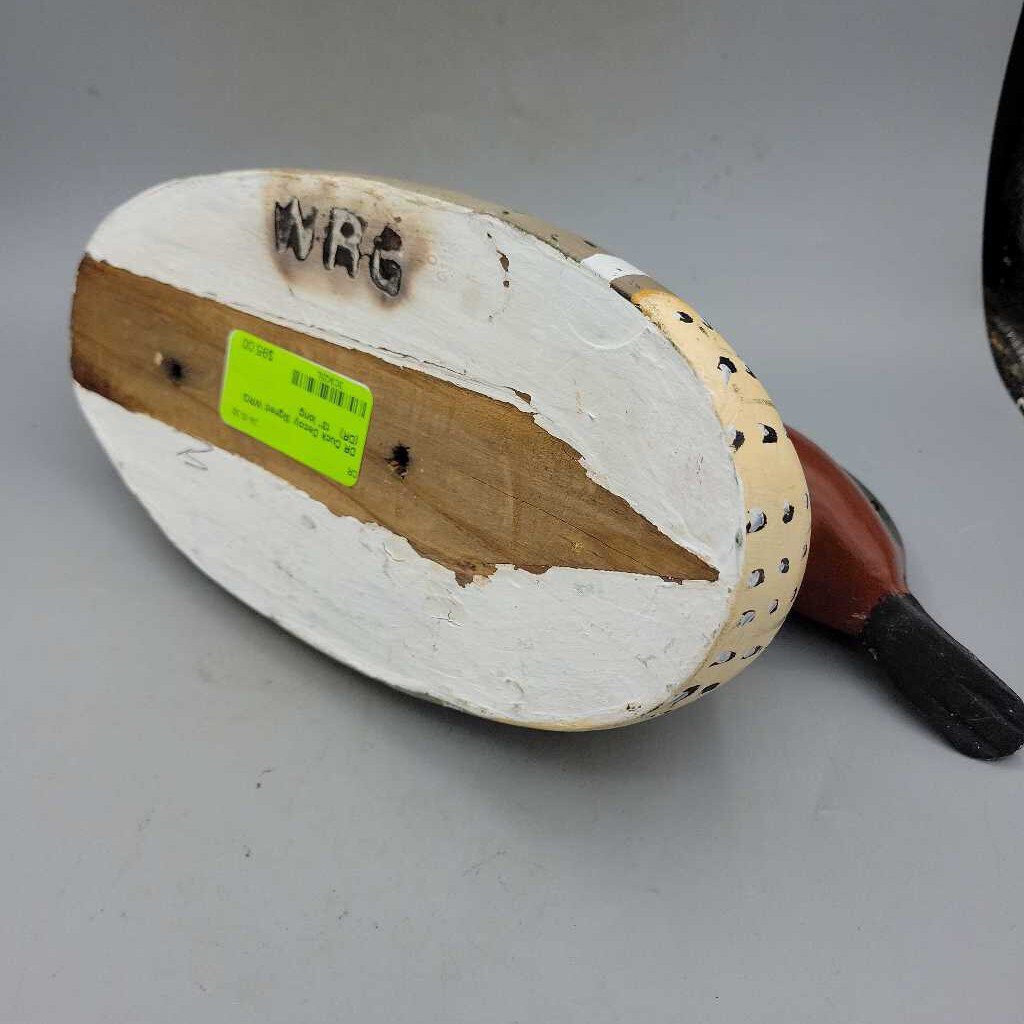 Duck Decoy Signed WRG (DR)