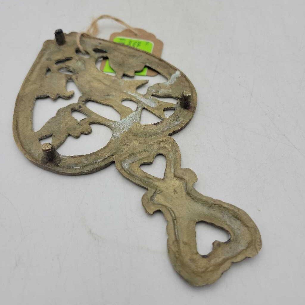 Vintage Brass Bird Trivet (Japan) (SAL)