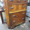 Art Deco Circa 1930's Dresser Tall Boy (YVO) (411)