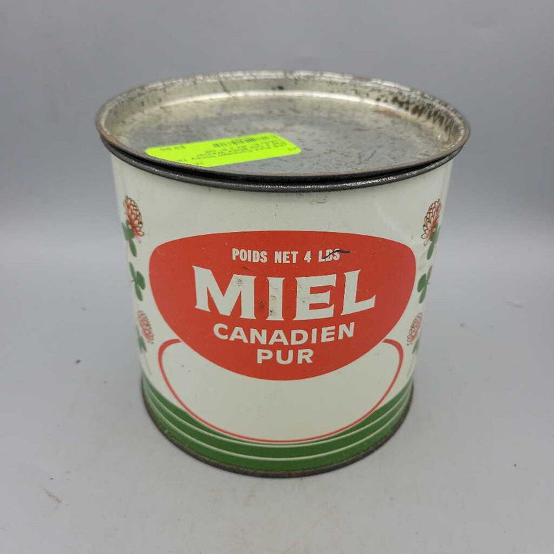 Pure Canadian Honey Tin Pail 4 Lbs Blake Weaver (JAS)