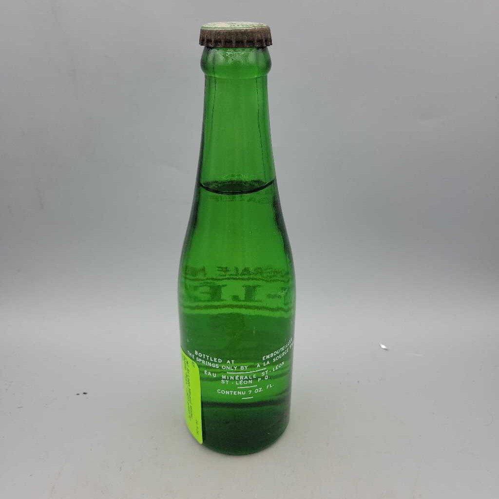 St Leon Mineral Water Bottle "FULL" (JEF)