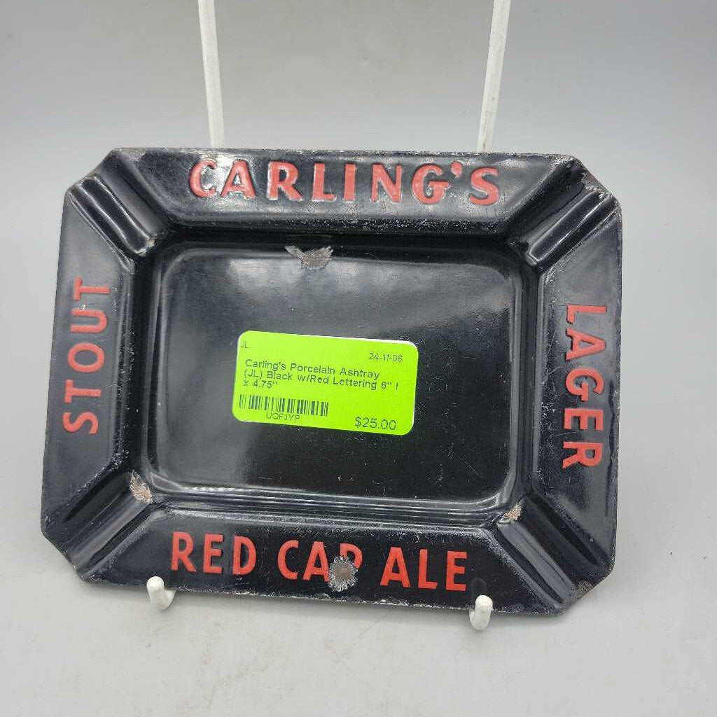 Carling's Porcelain Ashtray (JL)