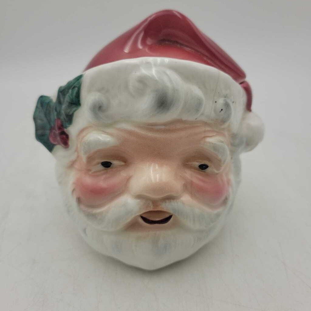 Vintage 1970s Japan PY Santa Sugar dish (0233)