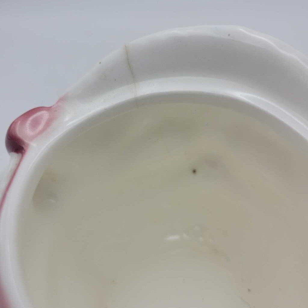 Vintage 1970s Japan PY Santa Sugar dish (0233)