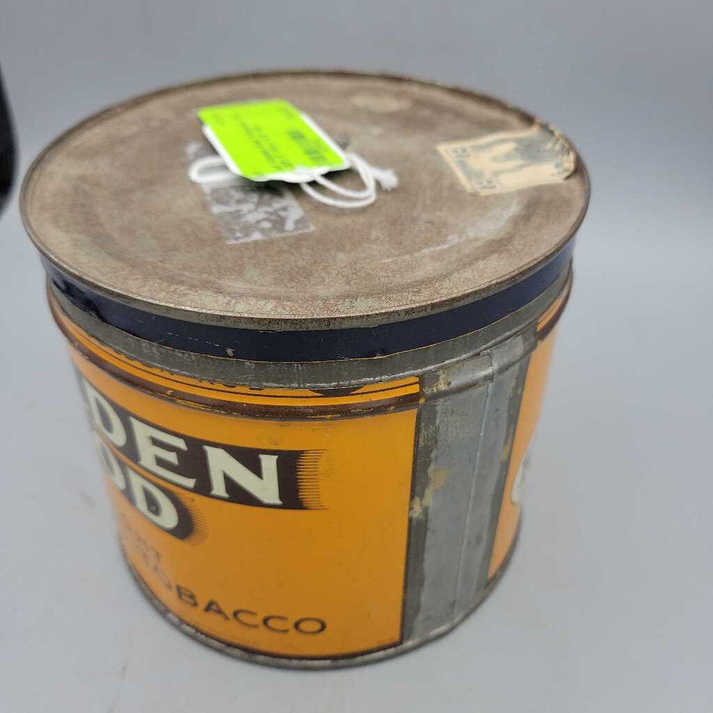 Golden Rod Tobacco Tin (JEF)