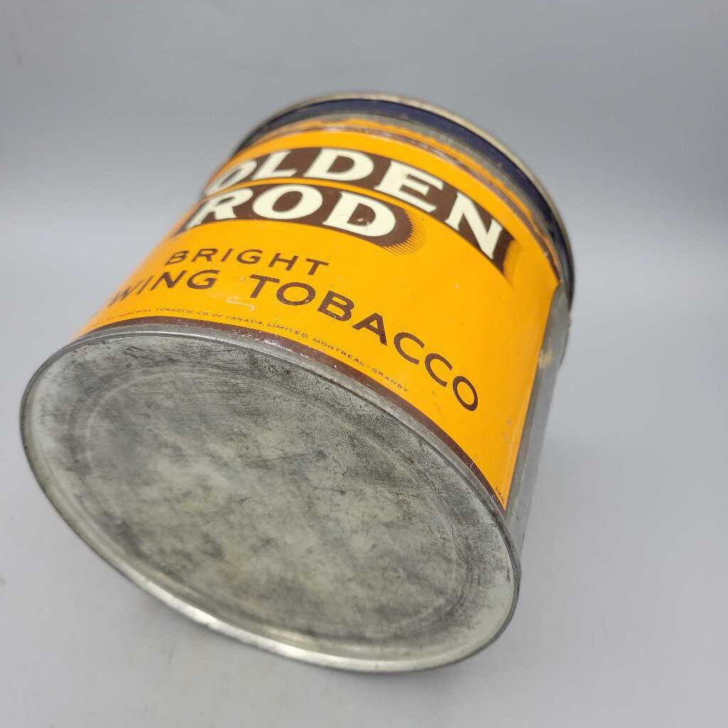 Golden Rod Tobacco Tin (JEF)