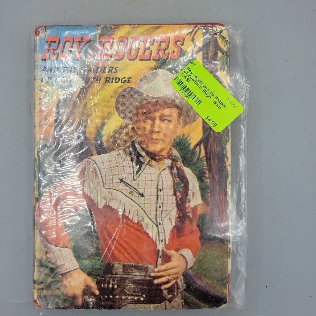 Roy rogers and the Raiders of Sawtooth Ridge Book (JAS)