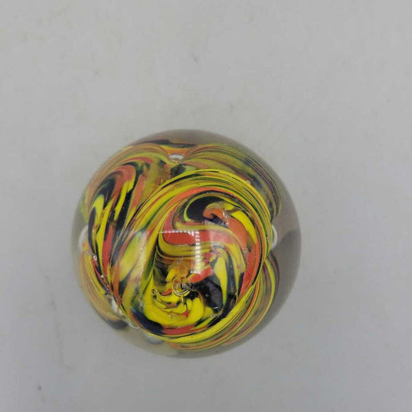 Spiral Glass paperweight (JAS)