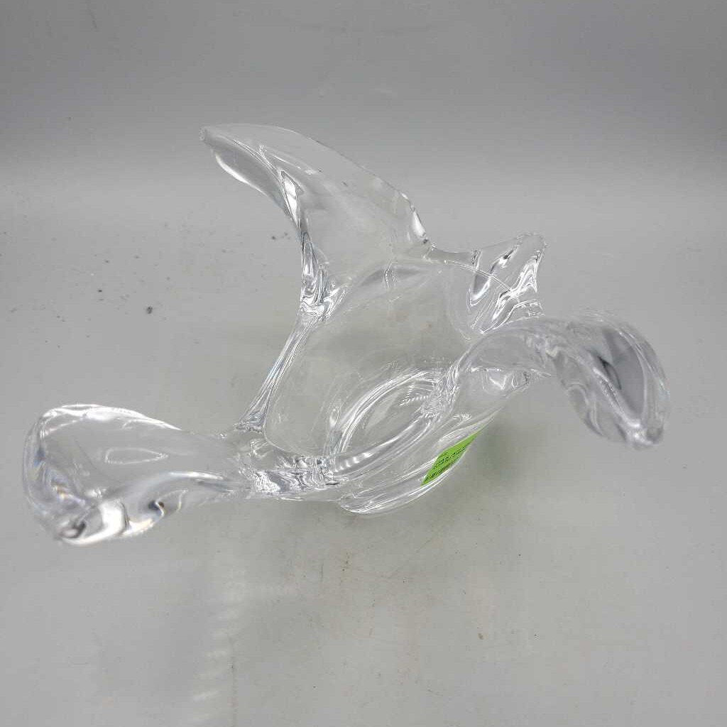 Art Glass Bird Dish (JAS)