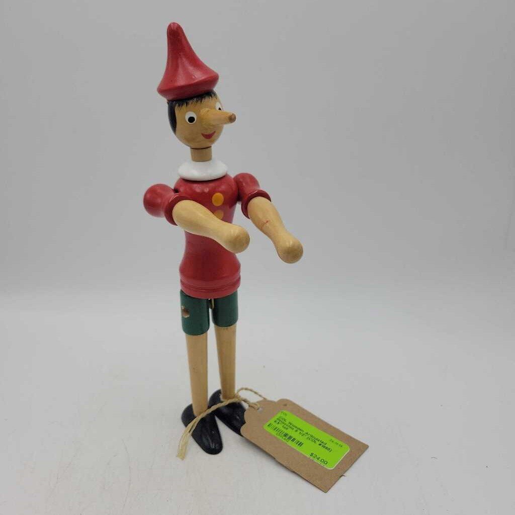 Wooden Articulated Pinocchio 9 1/2" (COL #1665)