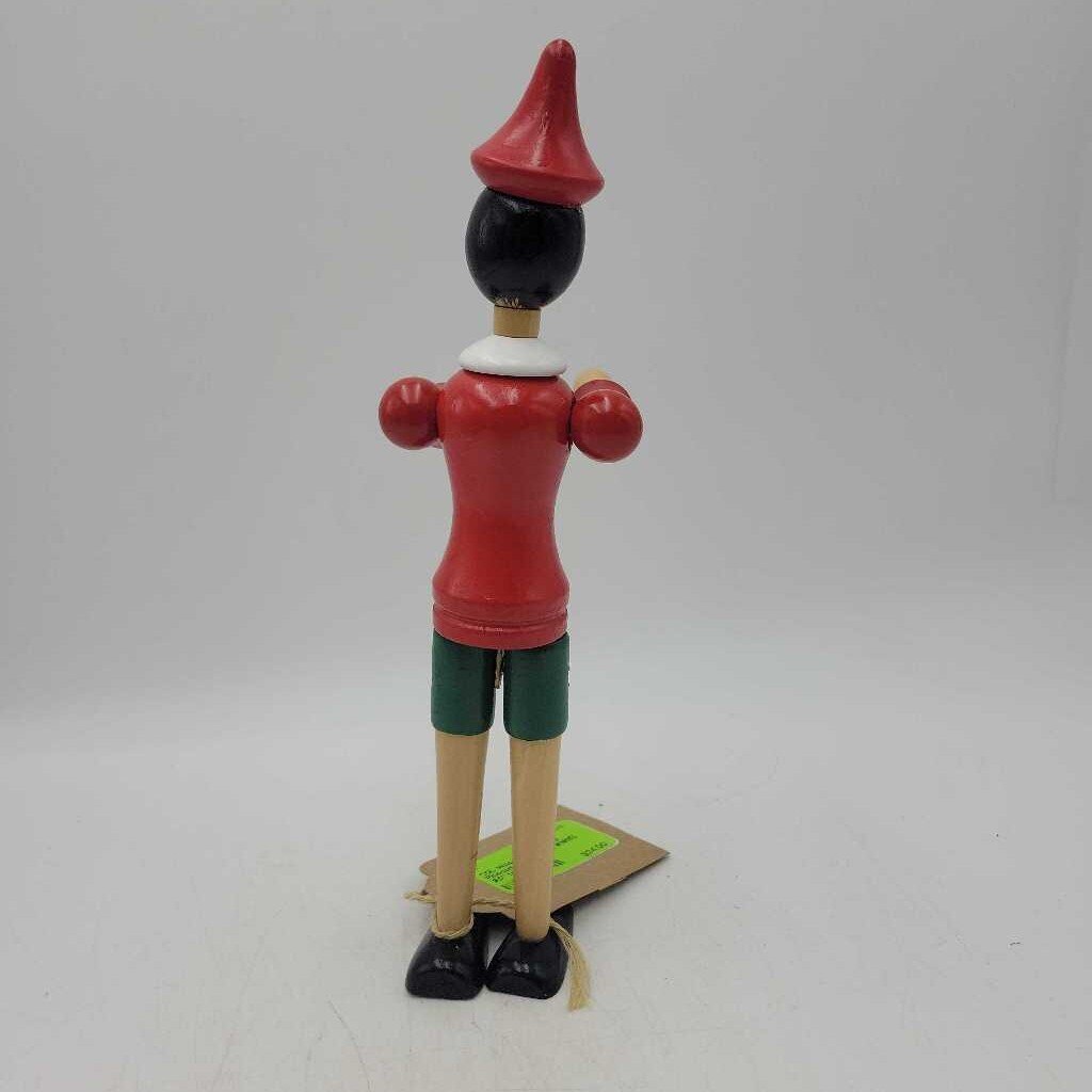 Wooden Articulated Pinocchio 9 1/2" (COL #1665)