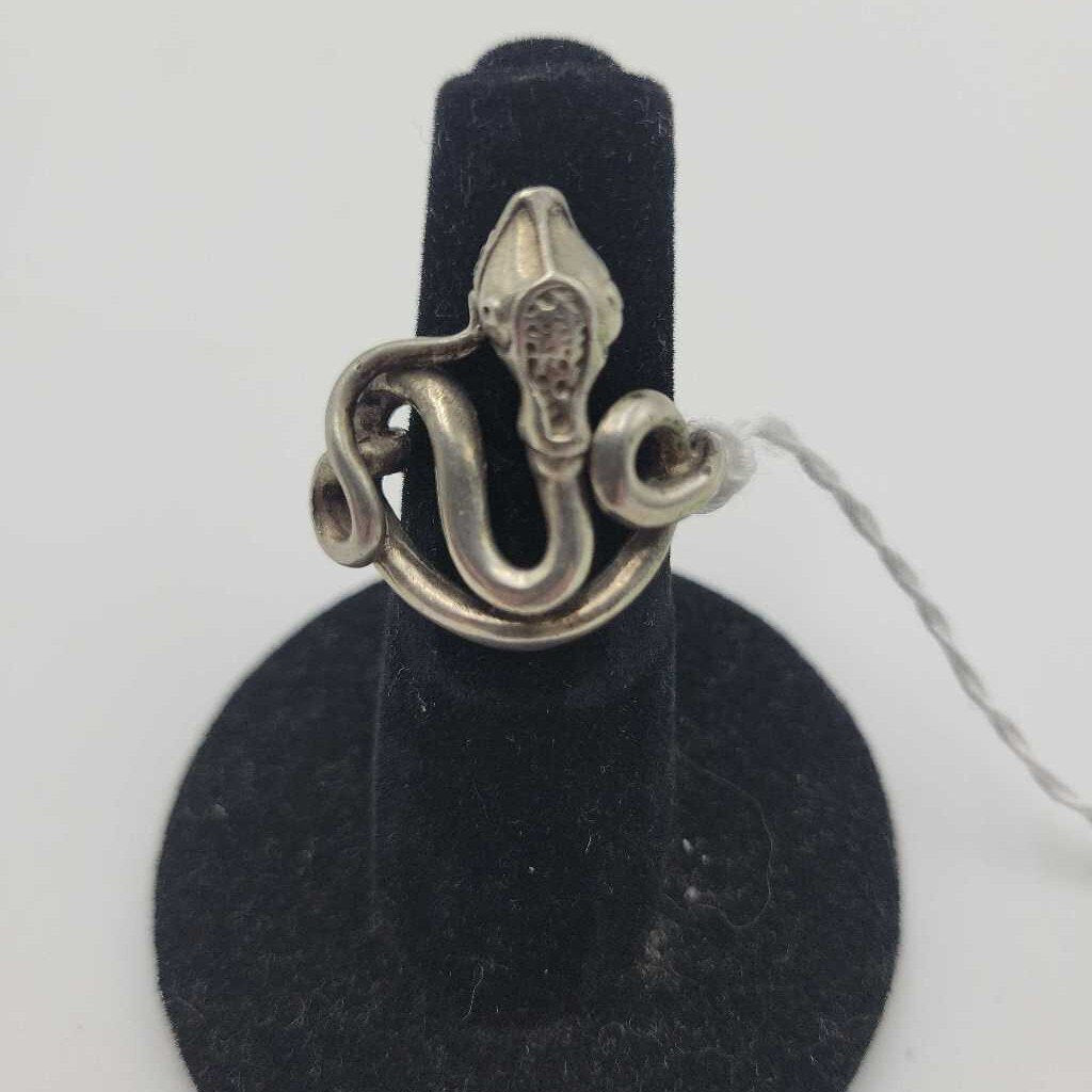 800 Silver Snake Ring - #10867 (VT)