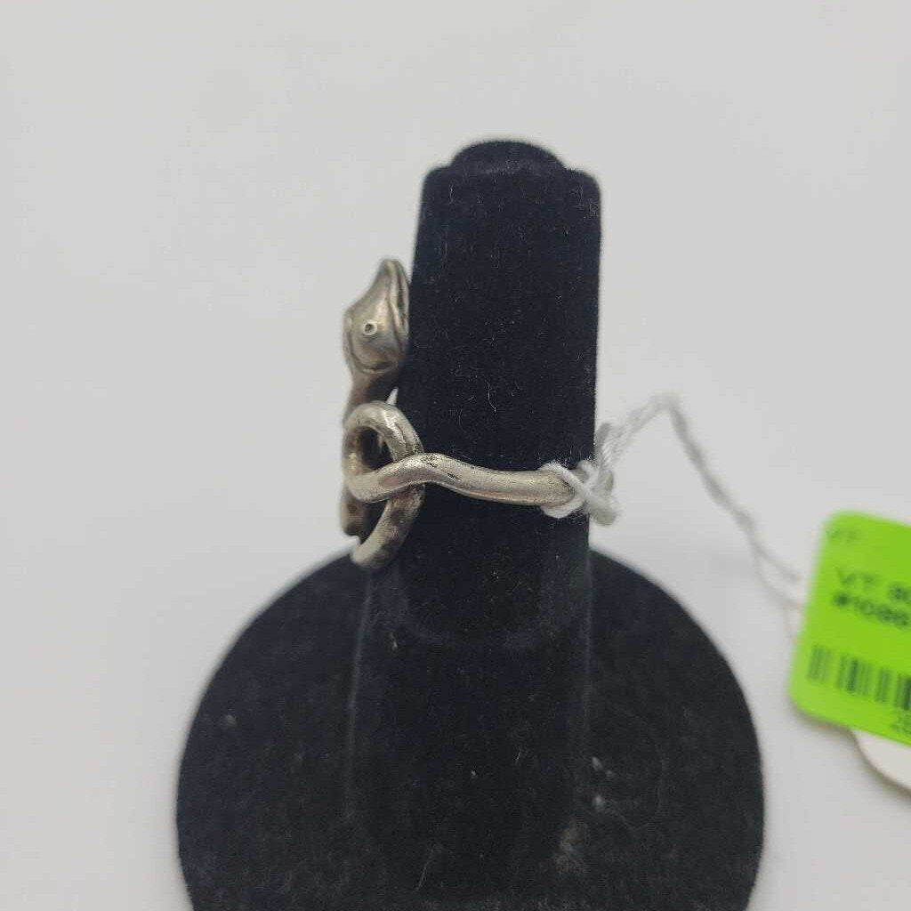 800 Silver Snake Ring - #10867 (VT)