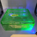 Uranium Glass Covered Refrigerator dish (NS)