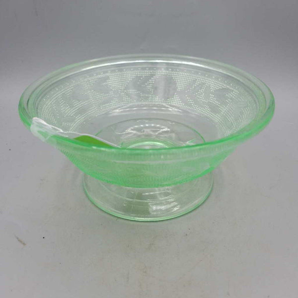 Uranium Glass Bowl (NS) #4193