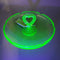 Uranium Glass Curved Edges (NS) #4193