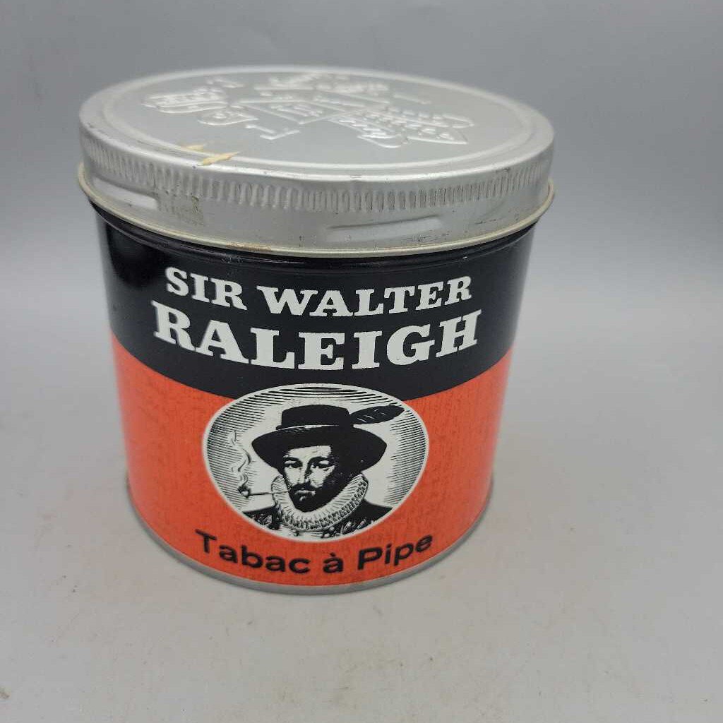 Sir Walter Tobacco Tin (YVO) 411