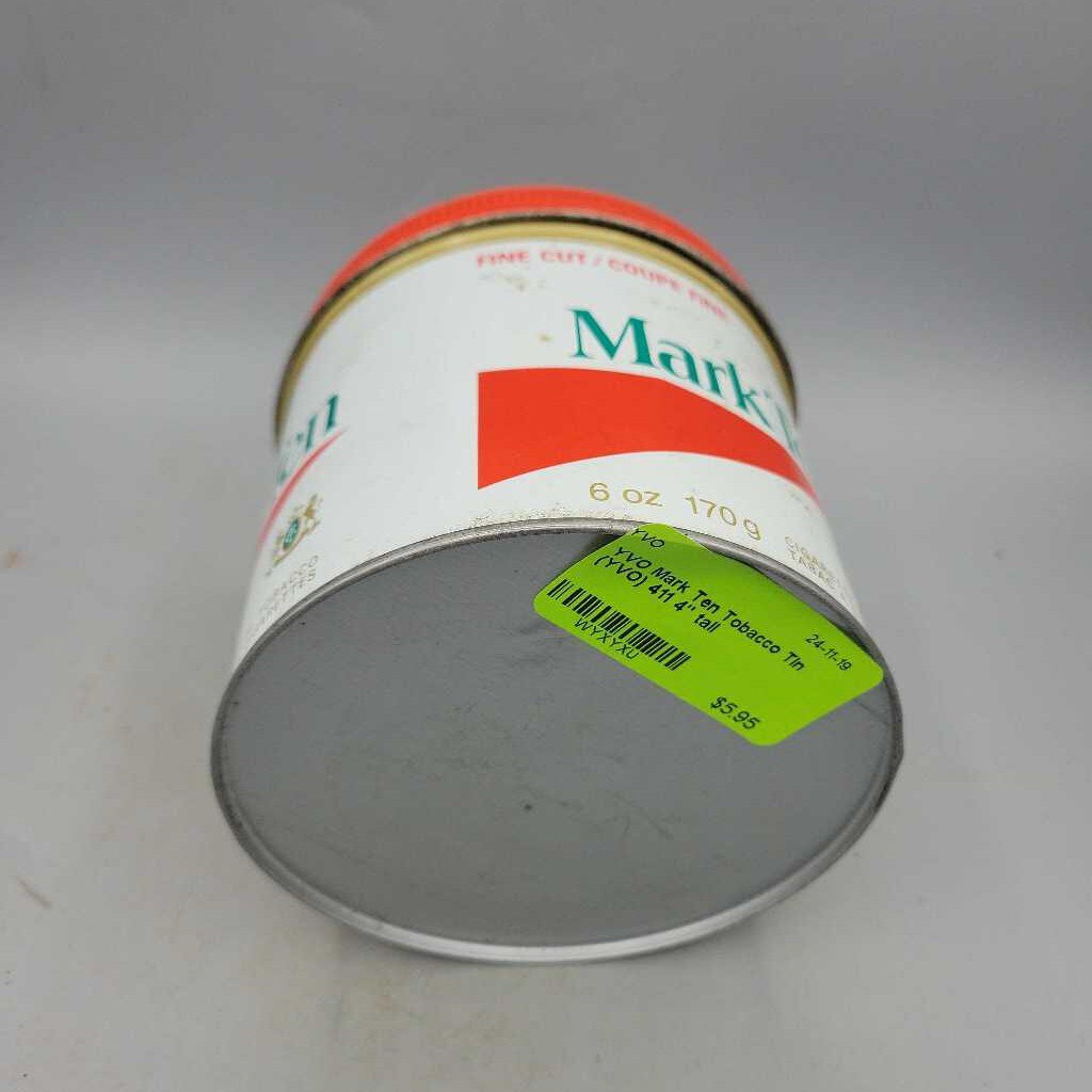 Mark Ten Tobacco Tin (YVO) 411