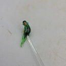 Glass Bird Swizzle stick (JAS)