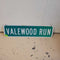 Valewood Run Sign (JAS)