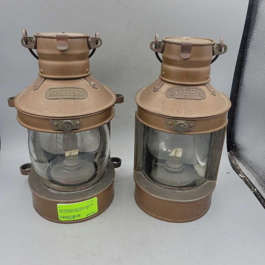 Masthead & Stern Nautical Pair Lamps