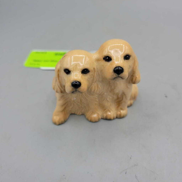 Beswick Dogs pair Spaniel Puppies (DEB)