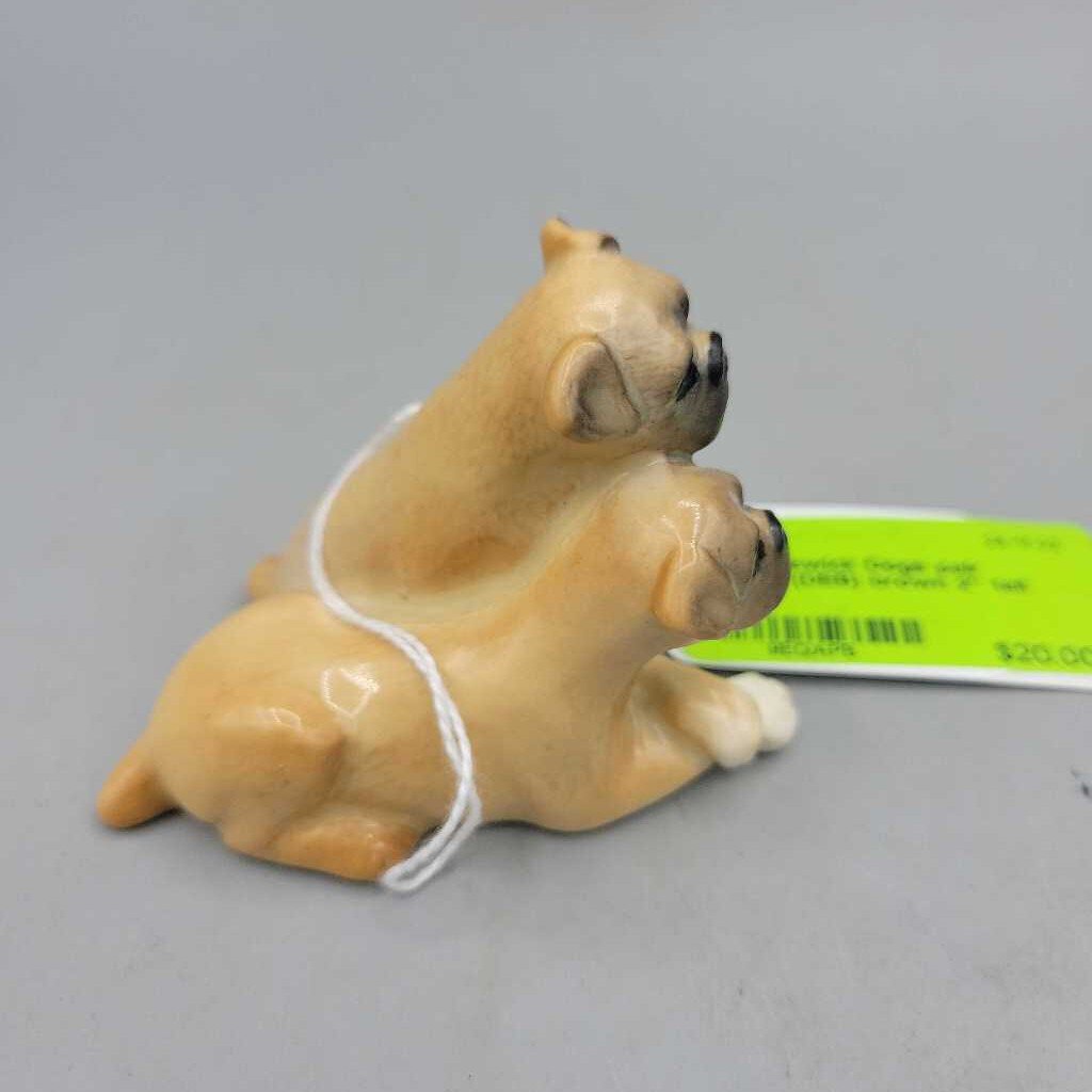 Beswick Dogs pair Boxers (DEB)