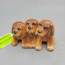 Beswick Puppies trio Spaniels (DEB)